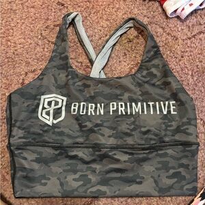 Born primitive sports bra camouflage